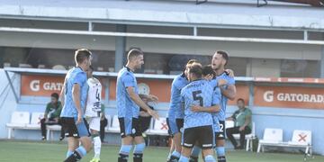 El juvenil volante metió el 1 a 0 del Celeste ante el Torito de Mataderos