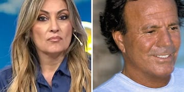 El desagradable momento que vivió Marcela Tauro en una entrevista con Julio Iglesias: “Me dio un pico y...”