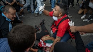 Habló el padre de Pablo Grillo, el fotógrafo que recibió un disparo en la cabeza en la marcha.