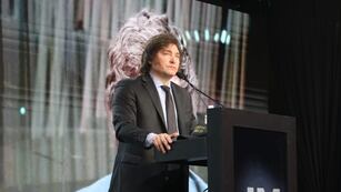 Javier Milei busca salir airoso del primer debate presidencial. Foto: Los Andes