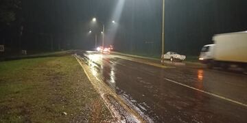 Puerto Piray: accidente vial dejó un saldo de varios heridos.