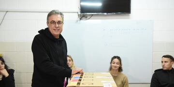 Votó Luis Castellano