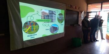 Desde la escuela incentivan a los alumnos sobre el cuidado del medio ambiente.