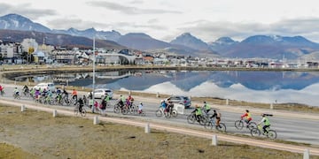 La bicicleteada ‘Pensar Malvinas’ combinó deporte y concientización