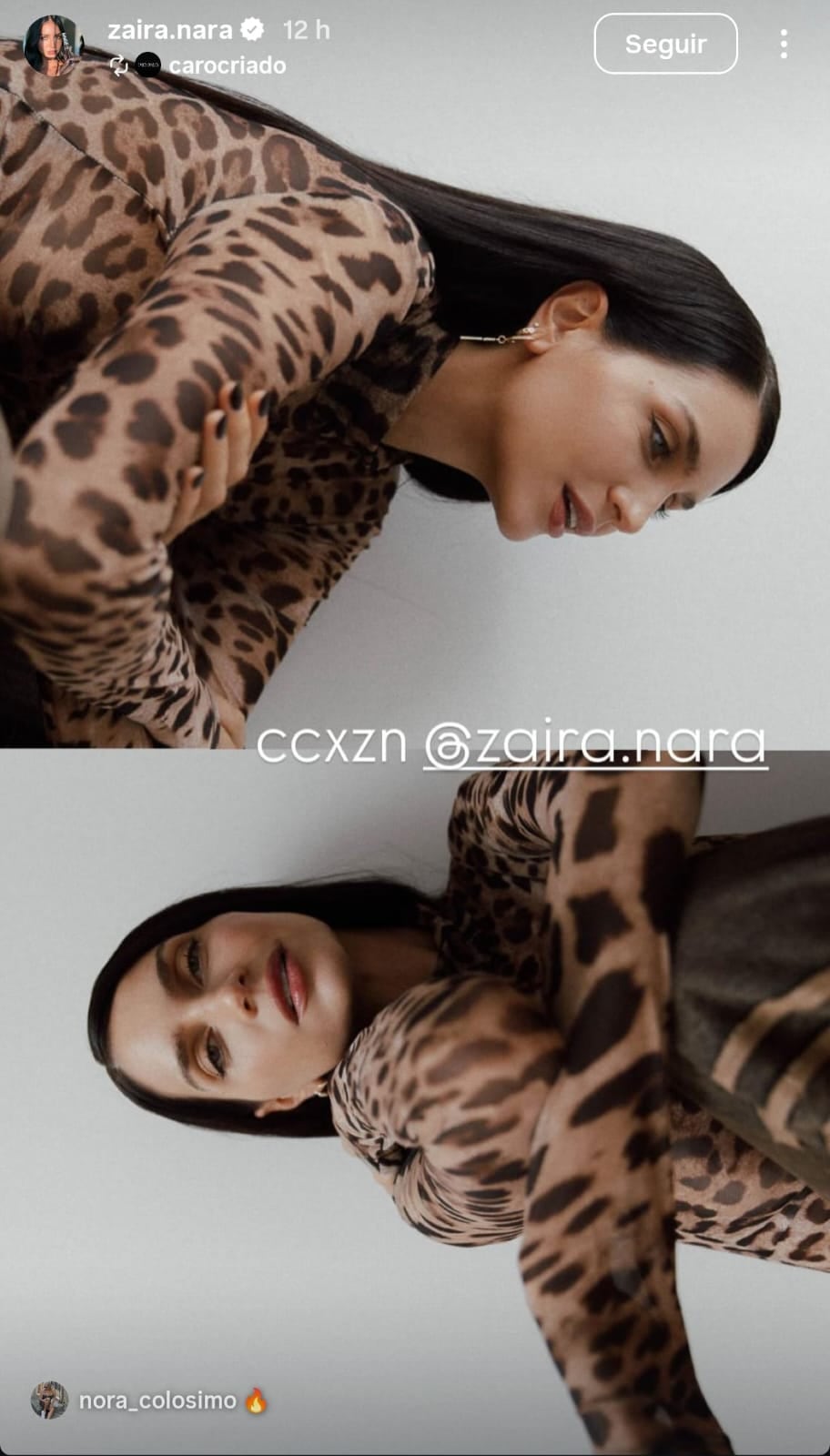 El animal print pisa fuerte esta primavera: Zaira Nara se sumó a la tendencia y desafió los límites de la censura