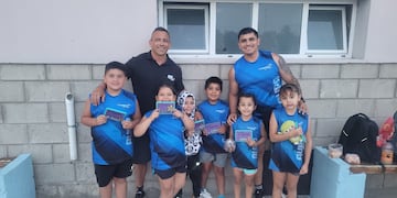 Atletas de AUPA participaron de la Carrera de Reyes en Tres Arroyos.