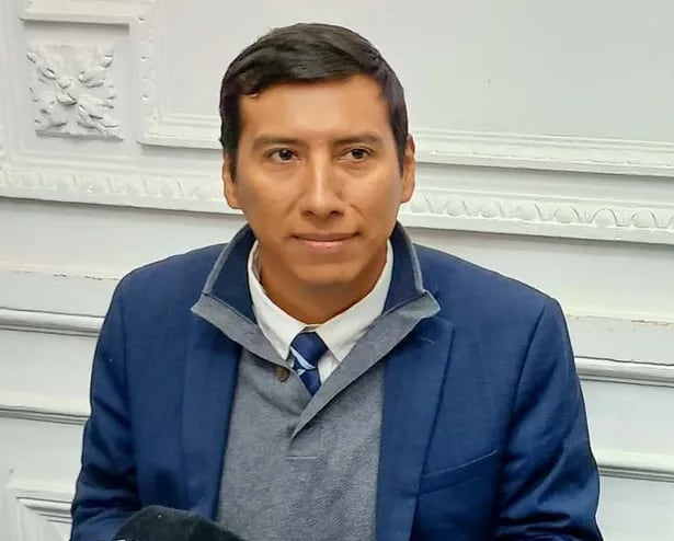 Andrés Lazarte, secretario provincial de Trabajo.