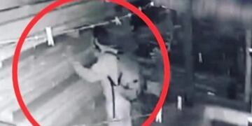 Joven fue captado por las cámaras cuando intentaba robar en una mueblería.