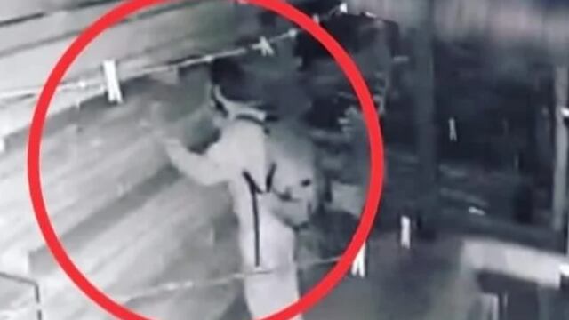 Joven fue captado por las cámaras cuando intentaba robar en una mueblería.