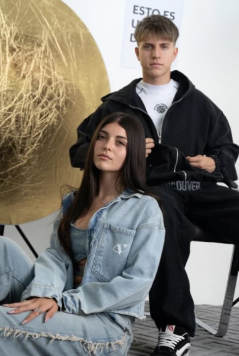 Así anunciaron el gran paso que dio Valentino López y su novia.