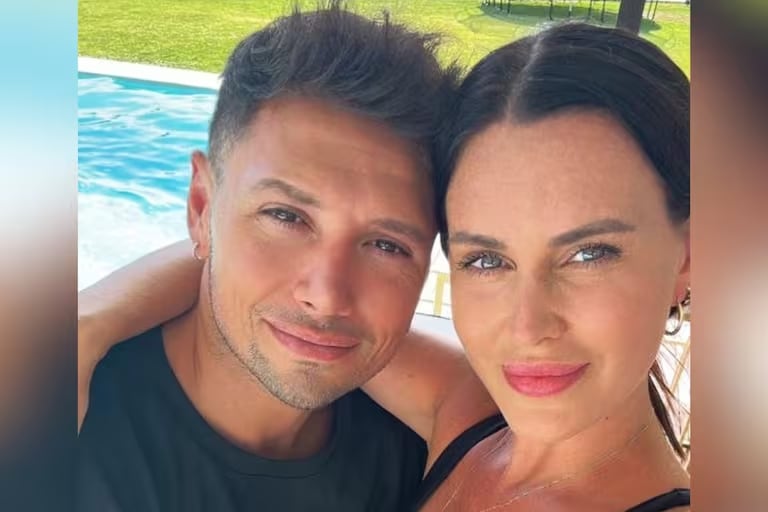 Natalie Weber y Mauro Zárate