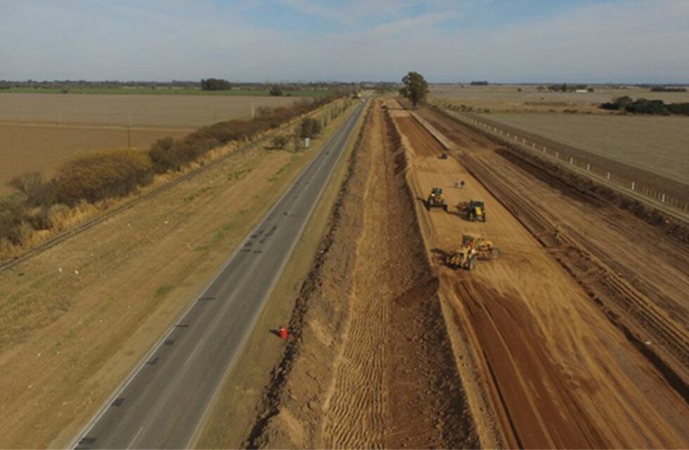 La Francia: despistaron 3 autos en la autovía 19 por las condiciones climáticas