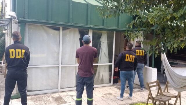 Allanamiento en Escobar por la muerte de Nara Acosta