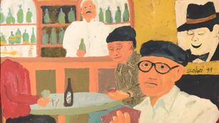 La muestra se titula “Carlos EL INDIO Solari. Hombre Artista en la cornisa”