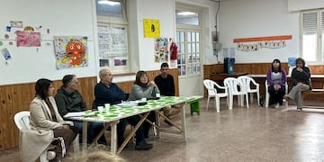 El Consejo de Discapacidad junto al Secretarío de Desarrollo Social en Reta
