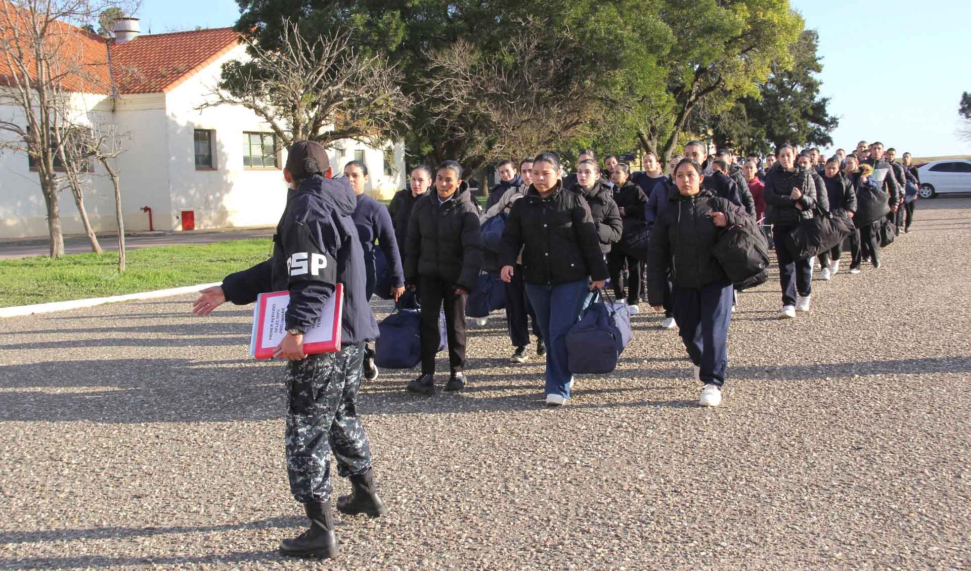 Realizan por primera vez el PSP de Marineros en la Base Aeronaval Comandante Espora
