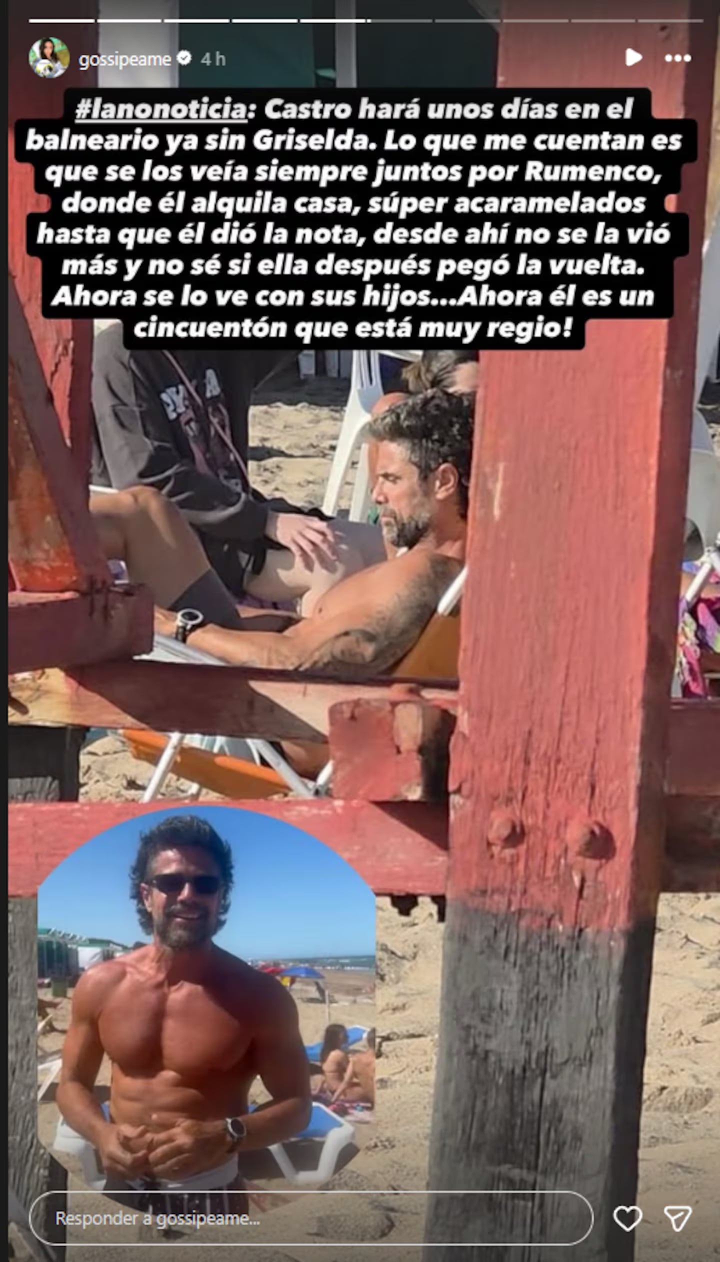 Cómo está Luciano Castro tras su polémica separación de Griselda Siciliani