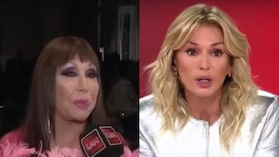 Moria Casán y Yanina Latorre. (Collage web)