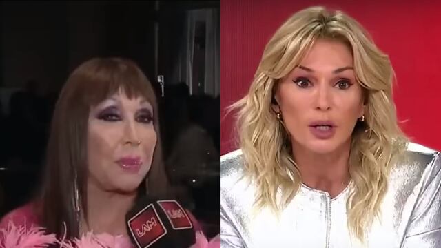 Moria Casán y Yanina Latorre. (Collage web)