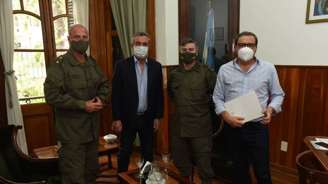 El intendente Pablo Javkin firmó la entrega de predios para Gendarmería