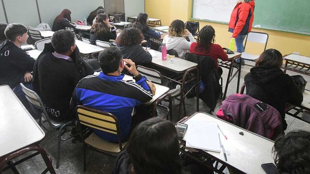 Sortearan vacantes para ingresantes a colegios secundarios. 
Foto: José Gutierrez / Los Andes