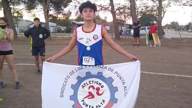 El puntaltense Lautaro Bermejo formará parte de la Selección de Atletismo Sub-18 de Provincia de Buenos Aires.