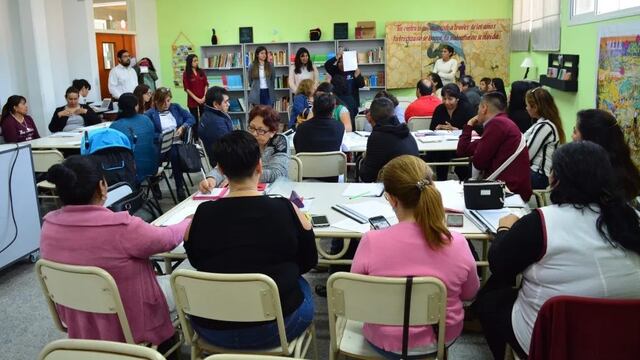 docentes reunidos en Jujuy