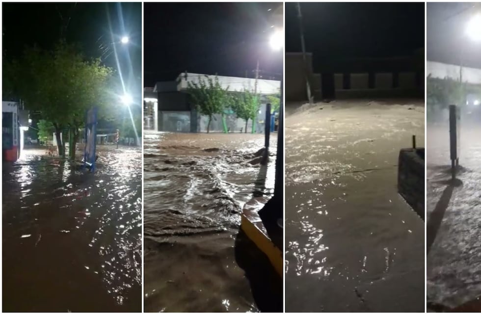 Una nueva lluvia torrencial en San Juan obligó a suspender clases y evacuar familias