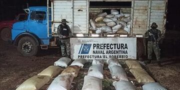 Nuevamente incautan cargamento de soja en El Soberbio.