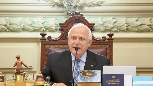El legislador asumió como presidente de la Cámara de Diputados de Santa Fe a fines de 2019. (@miguellifschitz)