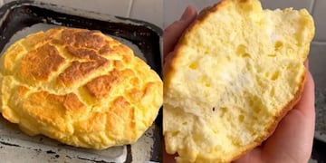 Sin gluten y sin levadura: la receta definitiva del PAN NUBE más esponjoso