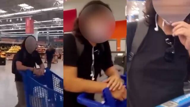 Escracharon a un hombre por manosear a una chica en un supermercado de La Plata.