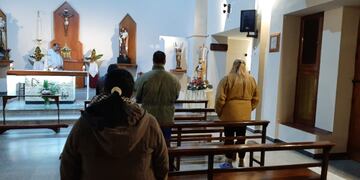 Se celebró en Pérez una misa en honor a los abuelos