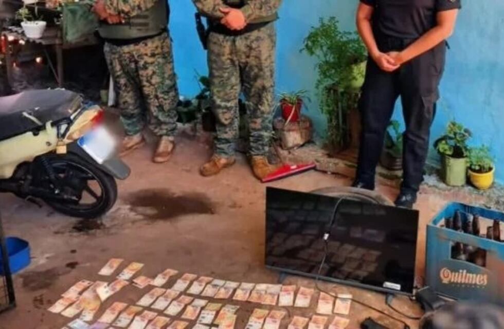 Desarticulan banda delictiva en Posadas: hay tres detenidos y millones de pesos secuestrados