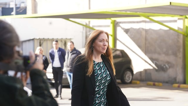 Reunión de la Mesa Nacional de Juntos por el Cambio: María Eugenia Vidal. (Clarín)