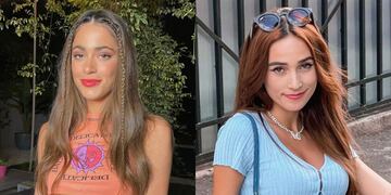 La tiktoker que le copió el look a Tini