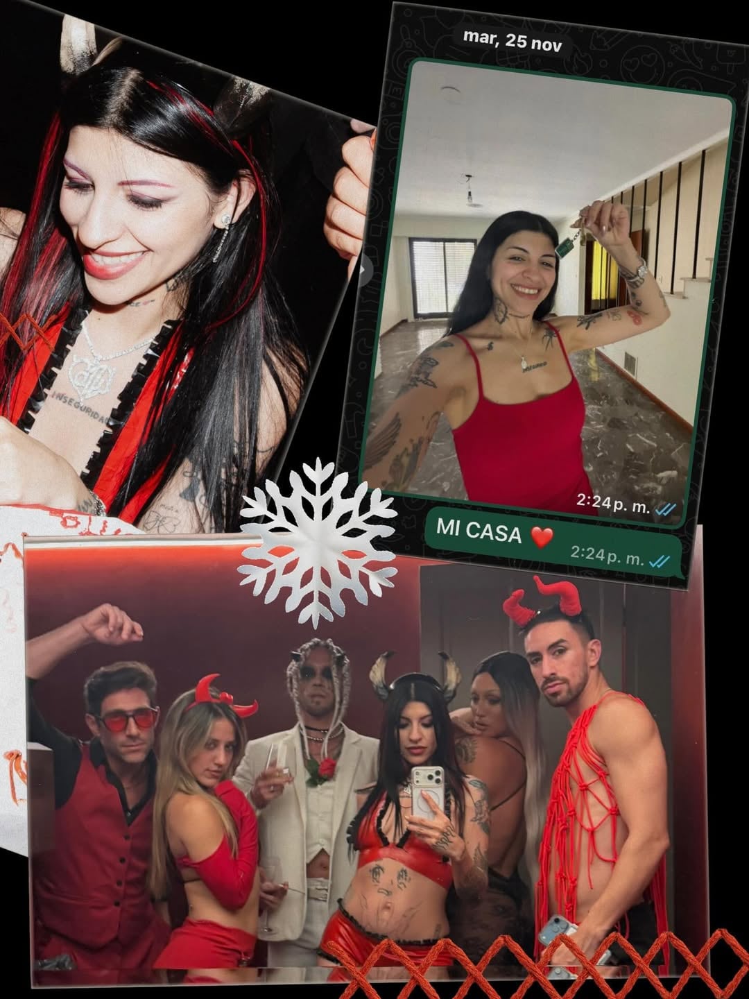 Cazzu compartió con sus fans que tiene casa propia.