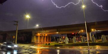Se espera una importante tormenta eléctrica en Córdoba.