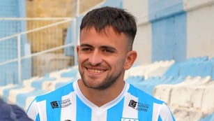 El Loco José Méndez volvió a Racing entre semana, fuer titular y anotó por duplicado para el triunfo sobre Agropecuario (Prensa Racing).