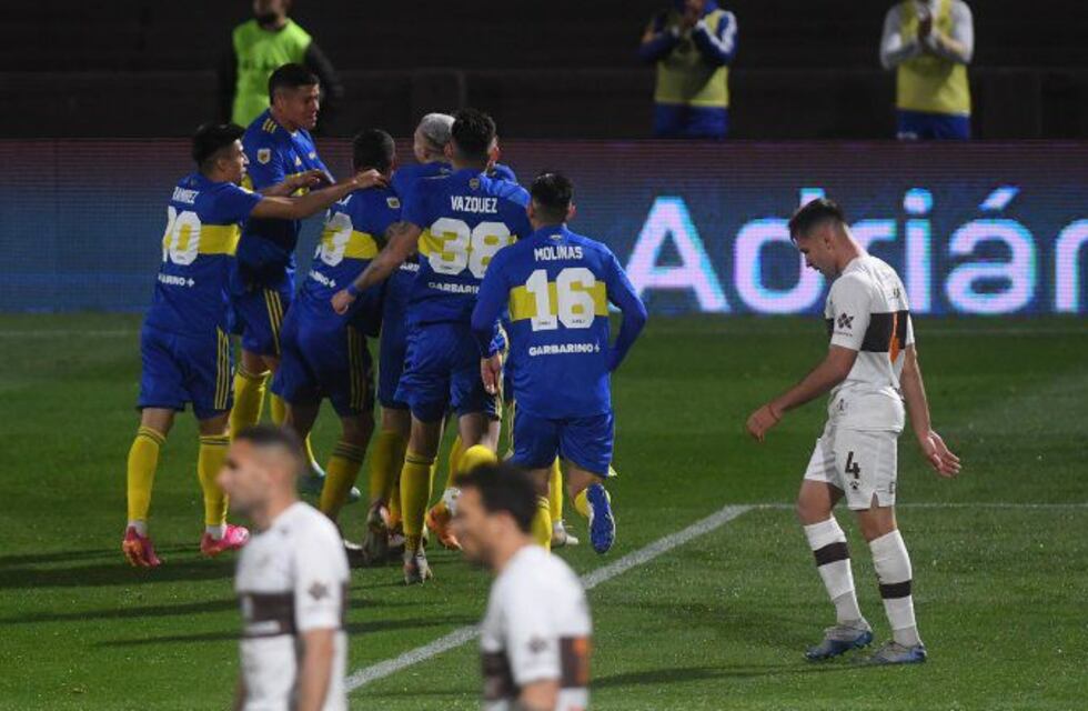 Augusto Schott fue titular en la derrota de Platense ante Boca por la Liga Profesional