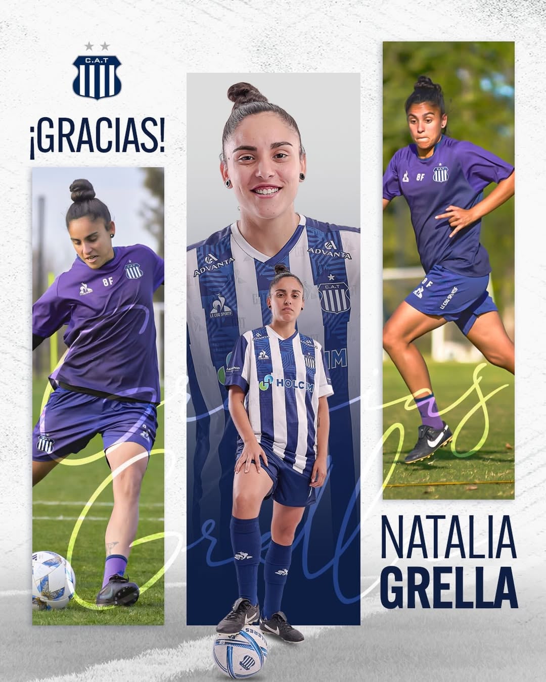 Natalia Grella finalizó su carrera como jugadora profesional.