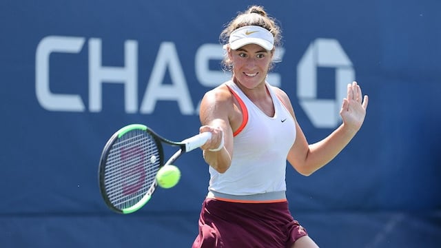 La joven de 17 años se ubica en el puesto 1105 del ranking de la WTA