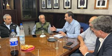 Visita de ex presidentes
