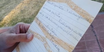 Carta de Martin a su padre, en pleno conflicto de Malvinas