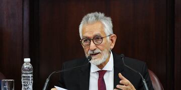 Alberto Rodríguez, Saá, gobernador de San Luis.