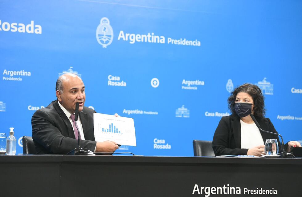 Carla Vizzotti y Juan Manzur anunciaron la flexibilización de restricciones: el tapabocas ya no será obligatorio en la vía pública