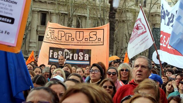 El sindicato protagonizó una de las marchas convocadas en las semanas previas a la revisión salarial.