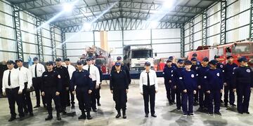 Los bomberos voluntarios festejaron su día en Rafaela