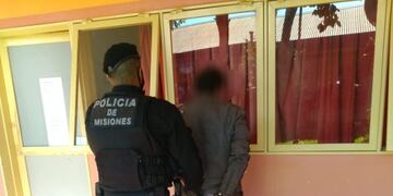 Terminó detenido tras intentar robar cables en Posadas.