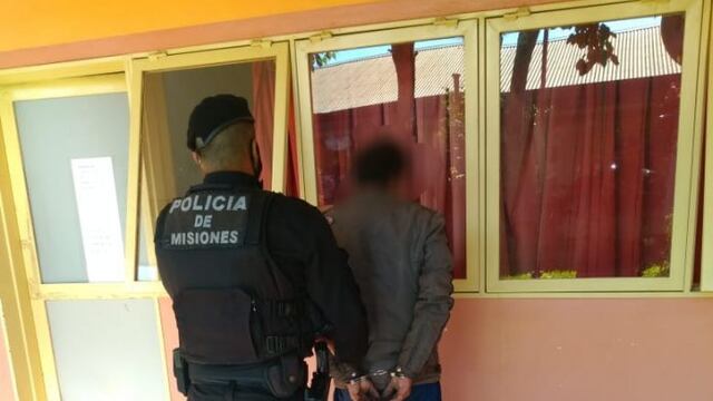 Terminó detenido tras intentar robar cables en Posadas.